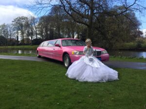 Limousine bruidsarrangement 1
