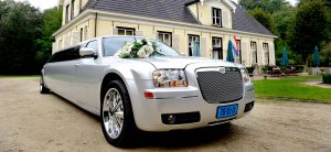 Chrysler 300C Silver Shockwave limousine